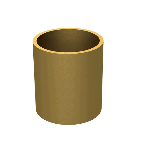 Designs Of Distinction .815" x 1" Round Ferrule - Satin Brass 01FRC1010SB1